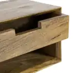 Wooden Bedside Table with Storage Drawer.