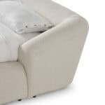 Elegant Liria Bed with soft upholstery and modern design.
