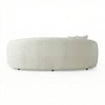 Elegant Villar sofa with soft fabric upholstery for modern living rooms.
