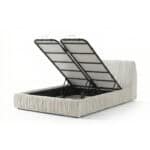 Modern Cheste Bed with Lift-up Storage in Elegant Design.