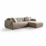 Elegant beige Forcal sofa with plush cushions and modern design.