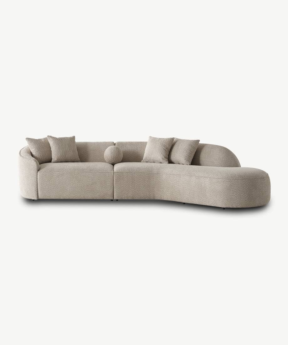 Elegant Onil sofa with plush cushions, perfect for contemporary living rooms.