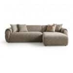 Elegant Forcal sofa with plush cushions and neutral tones for stylish comfort.