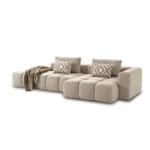 Elegant Betxi sofa with plush cushions and stylish geometric pillows, perfect for contemporary livin.