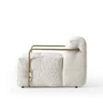 Elegant Oropesa armchair with modern design and plush upholstery. Perfect for stylish living spaces.