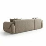 Forcal sofa in neutral fabric, stylish and comfortable for modern living rooms.