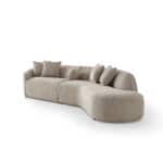 Elegant Onil sofa with a contemporary curved design, perfect for stylish living rooms. Comfortable,.