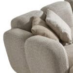 Comfortable Nules sofa with plush cushions and modern design. Perfect for stylish living rooms and r.